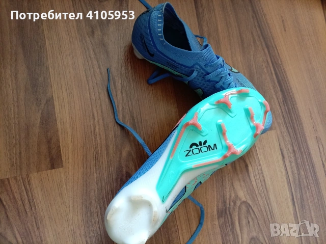 бутонки nike mercurial vapor 15 elite air zoom 43 номер, снимка 2 - Футбол - 53968971