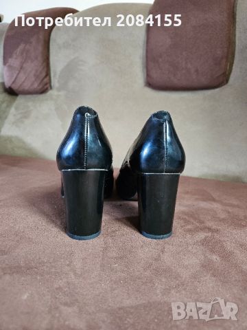 Обувки,черни, снимка 3 - Дамски елегантни обувки - 45671117