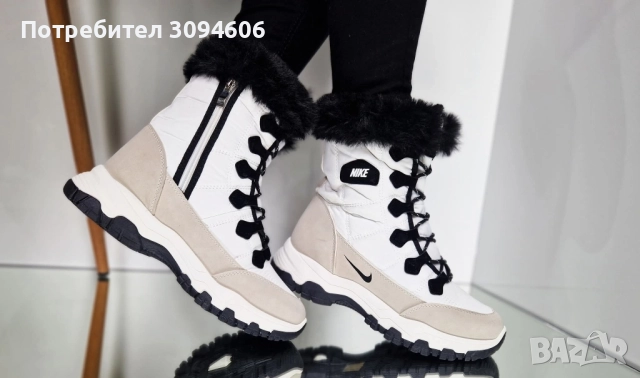 Нови модели дамски боти с пух, снимка 7 - Дамски боти - 52426902