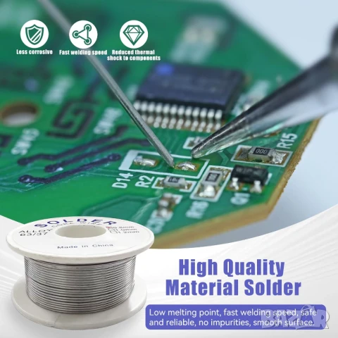 Припой 50 грама, снимка 4 - Друга електроника - 50501031