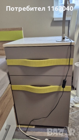 Секция, единично легло 90/200 и скрин за детска стая, снимка 2 - Мебели за детската стая - 52021029