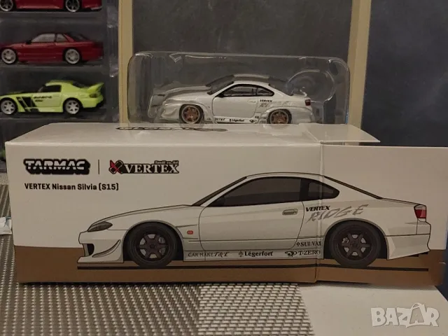 nissan silvia s15 vertex ridge tarmac works 1/64, снимка 2 - Колекции - 49159220