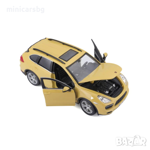 Метални колички: Porsche Cayenne Turbo - Bburago, снимка 4 - Колекции - 44943365