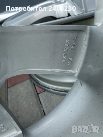 Джанти 17 " SEAT , снимка 7 - Гуми и джанти - 52285942