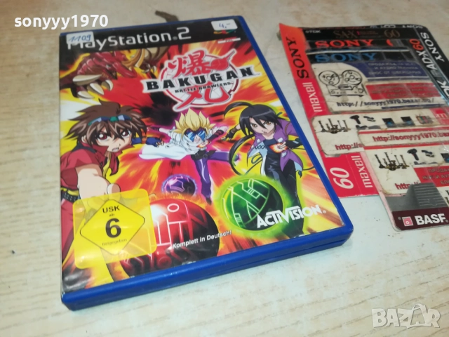 SONY PS2 GAME BAKUGAN 2511251648, снимка 8 - Игри за PlayStation - 52538310