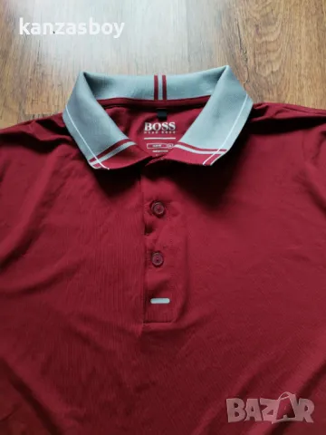 hugo boss - страхотна мъжка тениска SLIM FIT КАТО НОВА ХЛ, снимка 2 - Тениски - 50212152