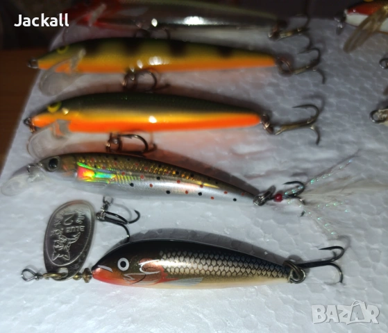Воблер Rapala Original Floater, Countdown, Jointed, X-rap, SSR, Mepps Syclops, Blue Fox, спининг, снимка 3 - Стръв и захранки - 53180410