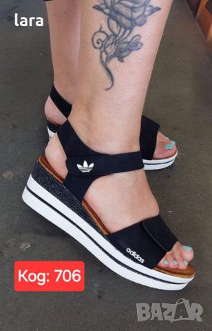 дамски сандали adidas ❤️‍🔥🖤❤️‍🔥, снимка 7 - Сандали - 46249145