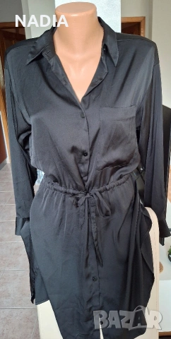 Черна риза - рокля