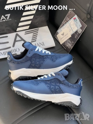 Мъжки Маратонки ✨ Armani , снимка 3 - Маратонки - 51473607