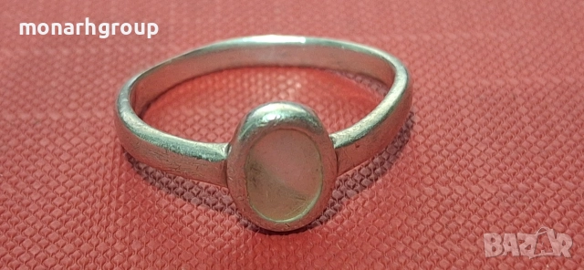 Сребърен пръстен, снимка 5 - Пръстени - 52684547