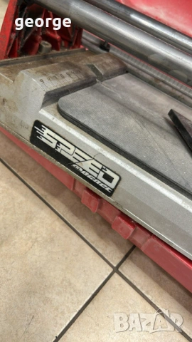 Ръчна машина за рязане на плочки Rubi, снимка 2 - Триони и циркуляри - 53511516