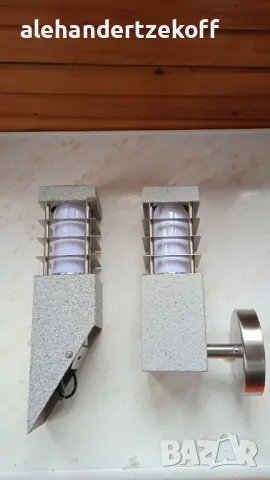 Градинска лампа за фасада и ограда, снимка 4 - Външни лампи - 49784911