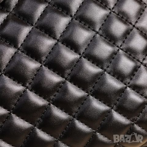 Дамска чанта от естествена кожа Black 1220, снимка 3 - Чанти - 45353323