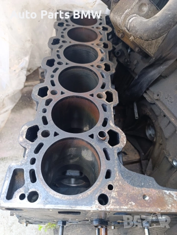 Блок Двигател BMW E60 E61 E65 525D 530D 730D М57 3.0D 177кс 218кс, снимка 2 - Части - 49202447