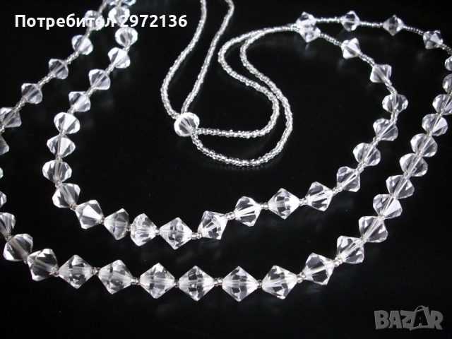 Колие огърлица чешки кристал, снимка 5 - Колиета, медальони, синджири - 53098519
