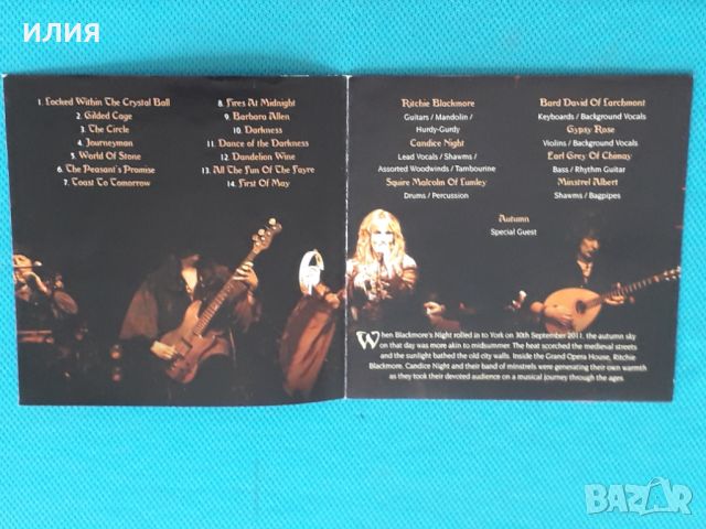 Blackmore's Night – 2012 - A Knight In York(Celtic,Folk,Medieval), снимка 2 - CD дискове - 45099870