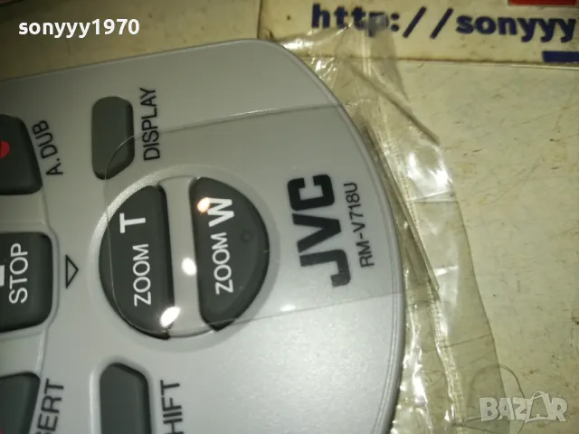 JVC RM-V718U REMOTE CONTROL-ВНОС SWISS 1009241000, снимка 4 - Дистанционни - 47188266