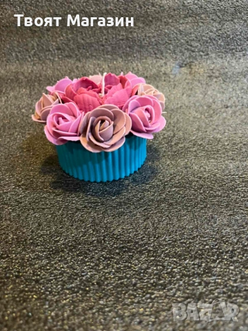 🌷 Бутиково изкушение в кашпа 🌷, снимка 4 - Подаръци за жени - 53231291