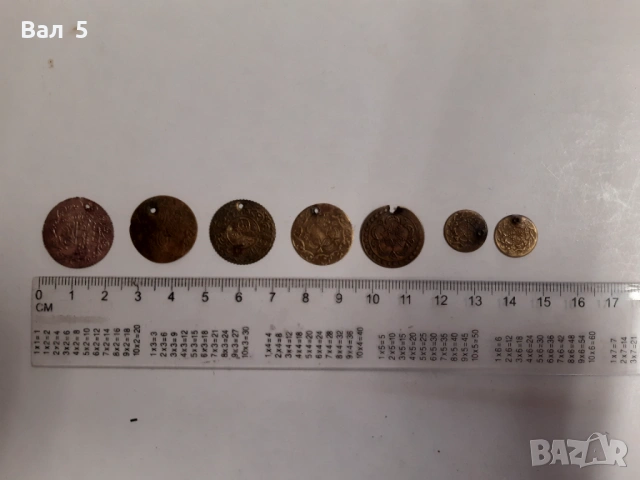 Стари турски монети за възрожденски накит . Носия