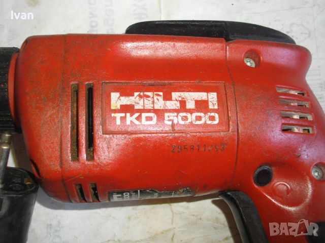 HILTI TKD5000 Хилти Швейцарски Оригинален електрически винтоверт за гипсокартон 450 вата ОТЛИЧЕН, снимка 10 - Други инструменти - 46737196