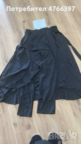 Полупала панталон  елегантен, снимка 3 - Панталони - 53847227