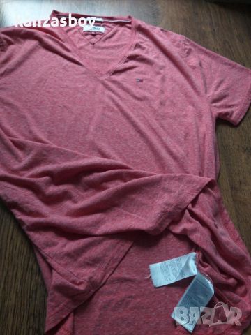 Tommy Jeans T-shirt - страхотна мъжка тениска ХЛ, снимка 7 - Тениски - 45456164