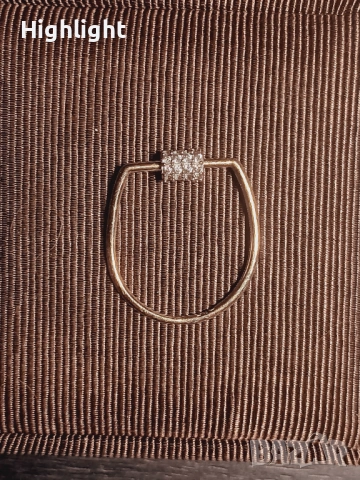 Нежен златен пръстен, цирконии, 14к, 585, 1.3г., снимка 9 - Пръстени - 53541956