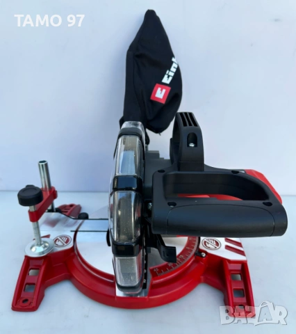Einhell TC-MS 2112 - Настолен циркуляр 1600W 210mm неразличим от нов!, снимка 4 - Триони и циркуляри - 53714599