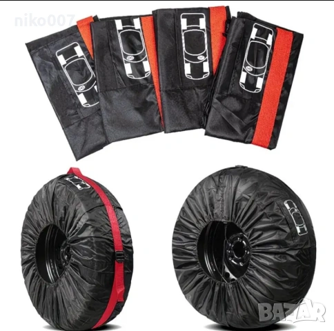 Калъфи за резервни гуми и джанти 13-17 цола за автомобил-джип-ван-мини ван, снимка 9 - Аксесоари и консумативи - 54157896