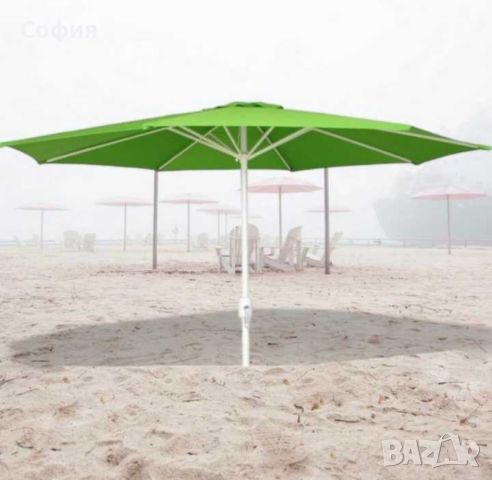Градински чадър Muhler, D2.7xH2.4m, снимка 1 - Градински мебели, декорация  - 46455894
