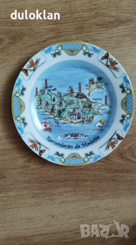 Красива,чиния от Португалия.