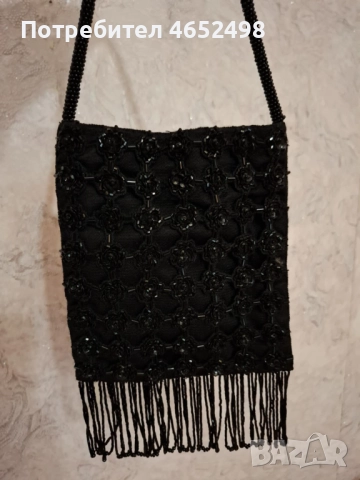 STARLETTE NINA GILL Чанта от мъниста, снимка 2 - Чанти - 52529240