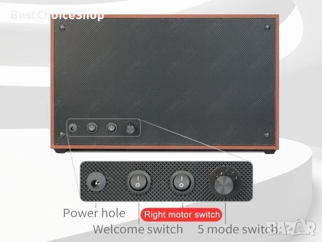 Елегантна автоматична дървена кутия за навиване на 6 часовника., снимка 6 - Луксозни - 54142650