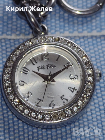 Елегантен дамски часовник гривна с кристали много красив стилен 43864, снимка 2 - Дамски - 45004357