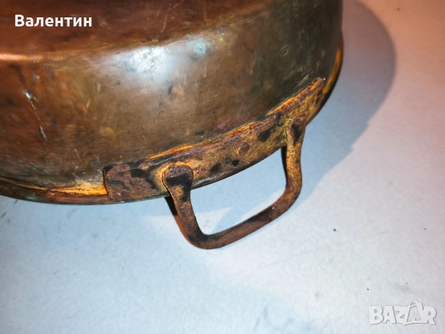 Тава с железни дръжки 18, снимка 8 - Антикварни и старинни предмети - 52539997