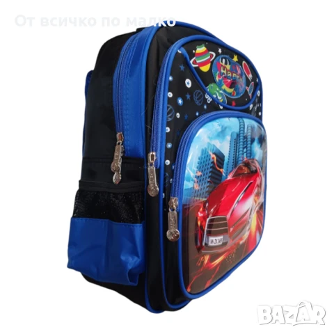 ✨Ученическа раница 3D Кола, светеща, снимка 2 - Раници - 51000759