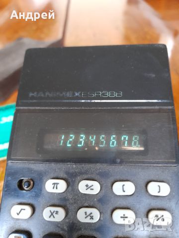 Стар калкулатор Hanimex, снимка 7 - Антикварни и старинни предмети - 45372441