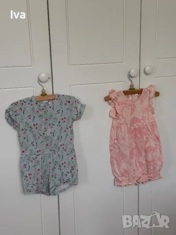 Летни дрешки дрехи 74 80 см , снимка 7 - Бебешки рокли - 50285449