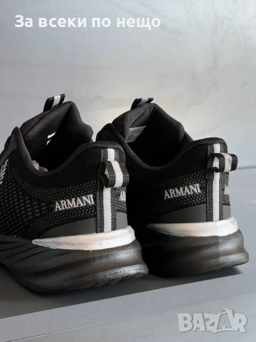 Emporio Armani Мъжки Маратонки👟Мъжки Спортни Обувки Емпорио Армани - 2 Цвята Код SK618, снимка 6 - Маратонки - 53092380