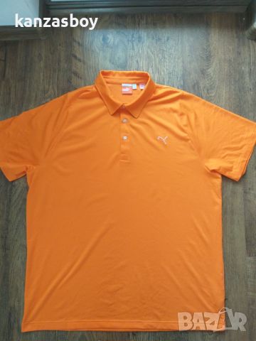 Puma Golf - страхотна мъжка тениска КАТО НОВА 2ХЛ, снимка 5 - Тениски - 46434270
