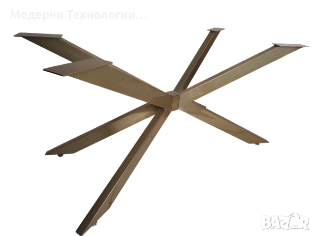 Метални крака за маса паяк - Ръчна изработка, перфектен финиш., снимка 6 - Маси - 52060273