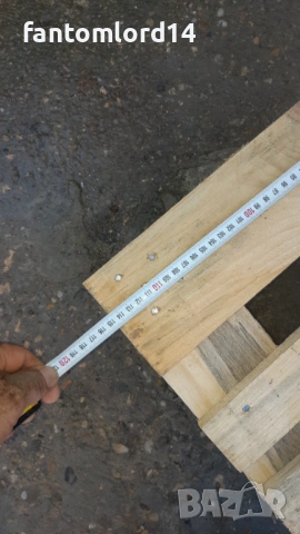 Дървен палет-нов, снимка 3 - Антикварни и старинни предмети - 53481145