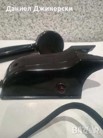 Бакелитов телефон и домофон , снимка 3 - Антикварни и старинни предмети - 52899036