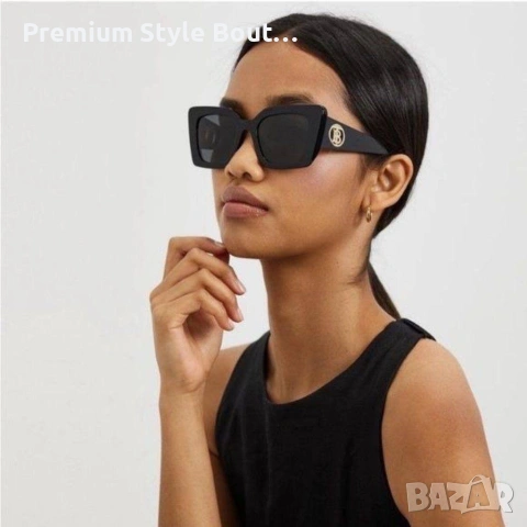 Слънчеви очила prada ray ban Burberry chanel с ув защита, с черен обикновен калъф  на марката , снимка 15 - Слънчеви и диоптрични очила - 54174325