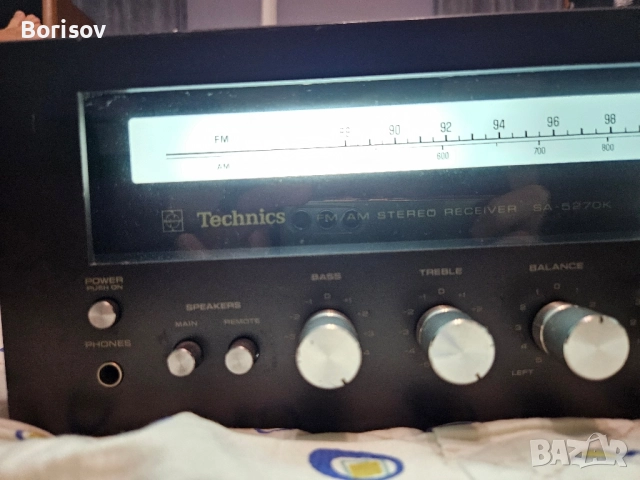 Ресийвър Technics SA-5270K, снимка 3 - Ресийвъри, усилватели, смесителни пултове - 52505421