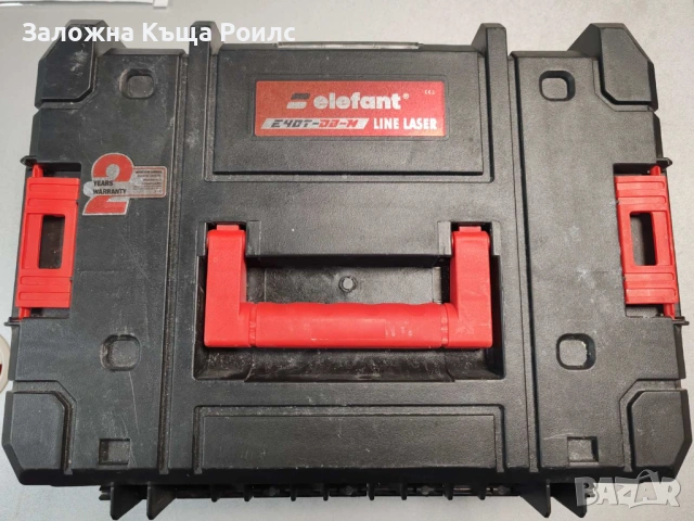 Лазерен нивелир ELEFANT E40T-DB-M, 4D, 360°, 16 линии, 40 метра, LCD дисплей, с тринога и куфар, снимка 7 - Други инструменти - 53567956