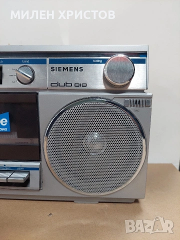 SIEMENS CLUB 818-Двукасетъчен радиокасетофон, снимка 3 - Радиокасетофони, транзистори - 53281742