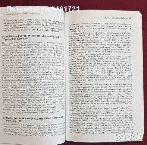 Европа и студената война 1945-91 / Europe and The Cold War 1945-91, снимка 7 - Енциклопедии, справочници - 46214791