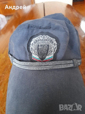 Стара полицейска шапка,шапка полиция #2, снимка 2 - Антикварни и старинни предмети - 52122788